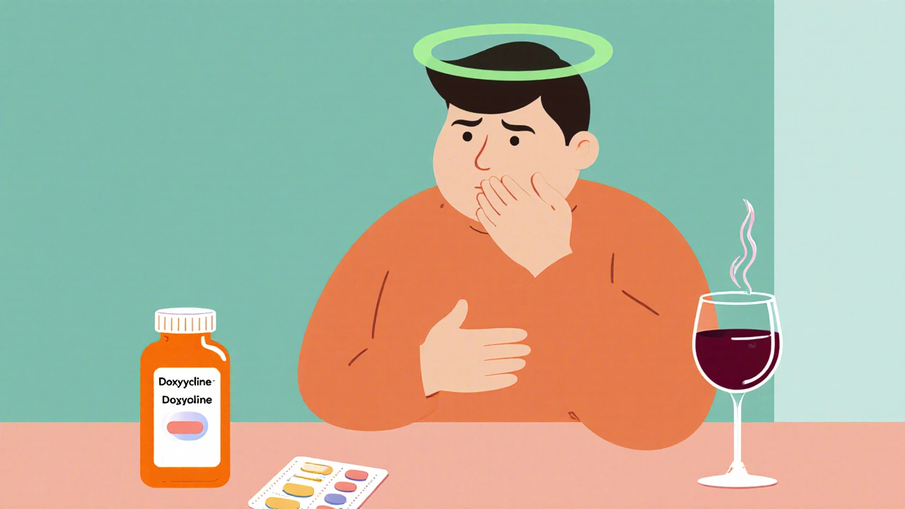 Doxycycline and Alcohol: Risks, Side Effects, and Safe Use Guide