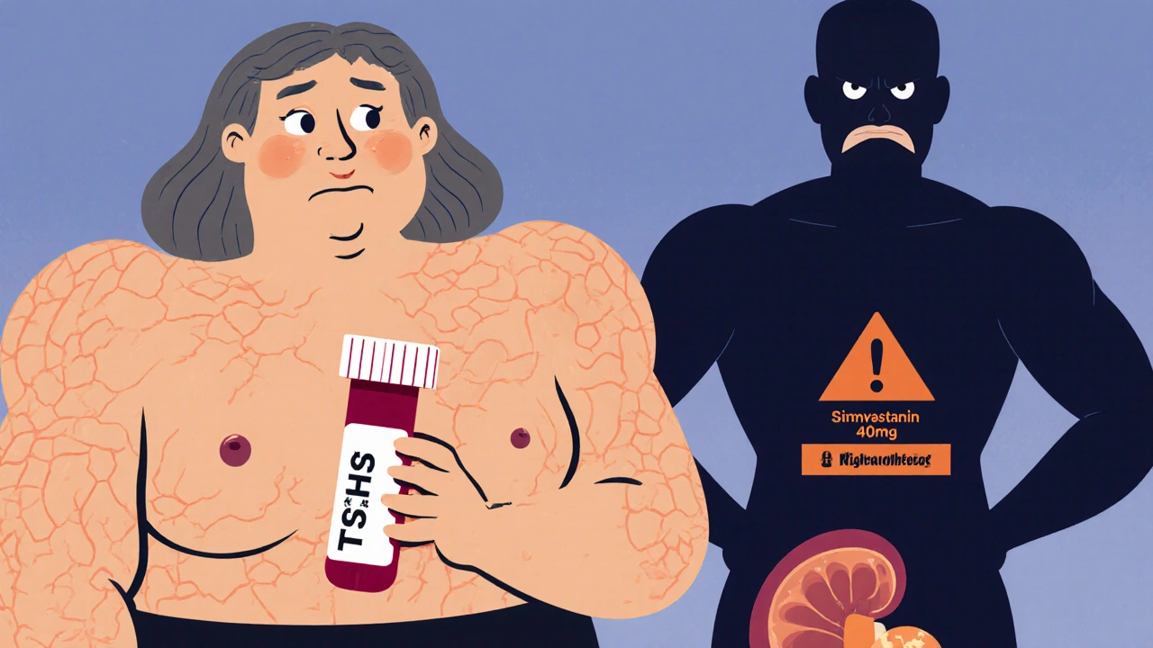 Hypothyroidism and Statins: How Thyroid Status Increases Myopathy Risk