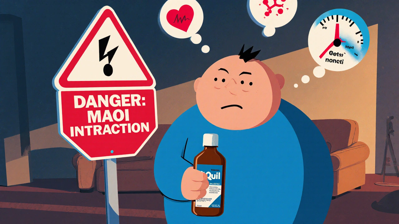 MAOIs and OTC Cold Medicines: What You Need to Know About Hypertensive Crisis and Serotonin Risks