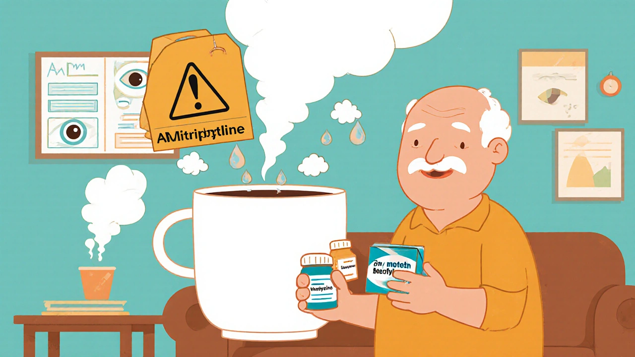 Tricyclic Antidepressants and Antihistamines: Avoiding Anticholinergic Overload