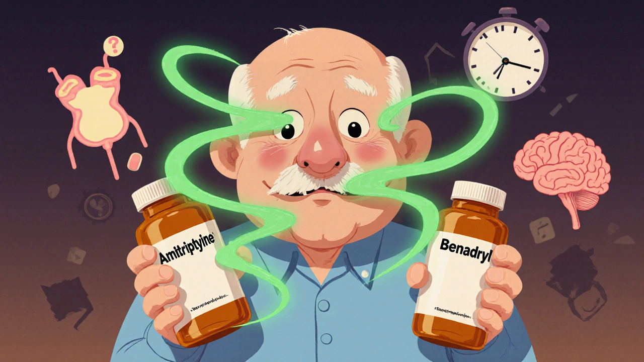 Tricyclic Antidepressants and Antihistamines: How Their Combination Causes Anticholinergic Overload