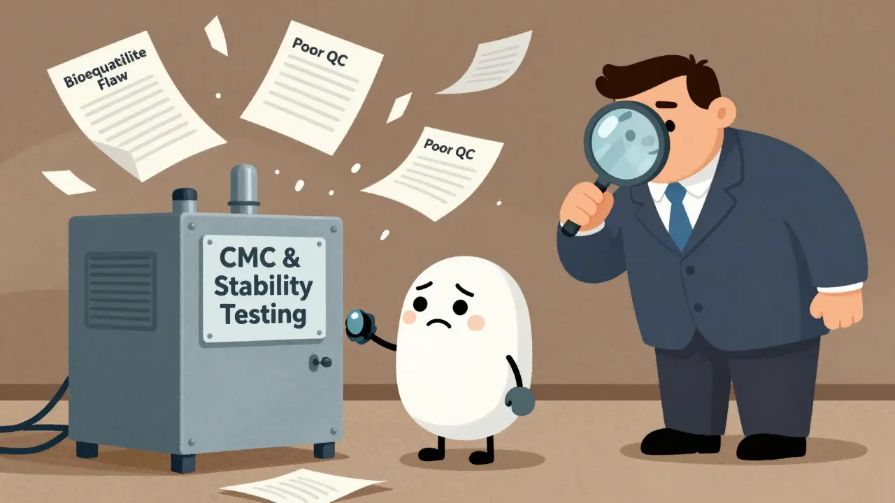 A small manufacturer struggling with paperwork and faulty equipment under FDA inspection.