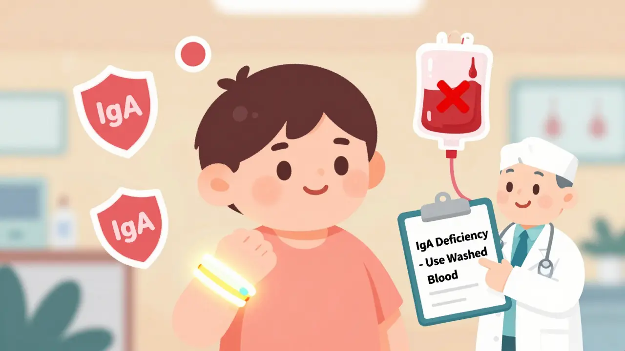 IgA Deficiency: Immune Disorder and Transfusion Precautions