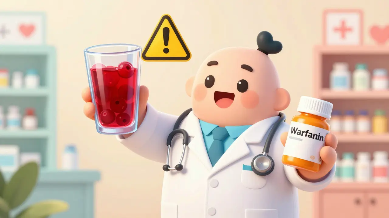 Cranberry Products and Warfarin: Understanding the Bleeding Risk